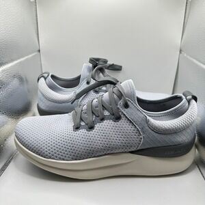 Moshn Women's Lace Up SmartKnit Rhythm Sneakers JL3 Gray Dawn Size US:10 UK:8